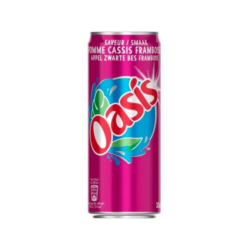 Oasis Pomme Cassis Framboise 33cl