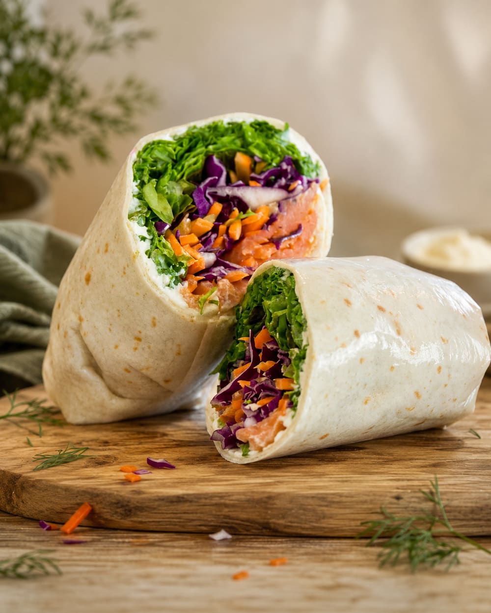 Wrap Saumon